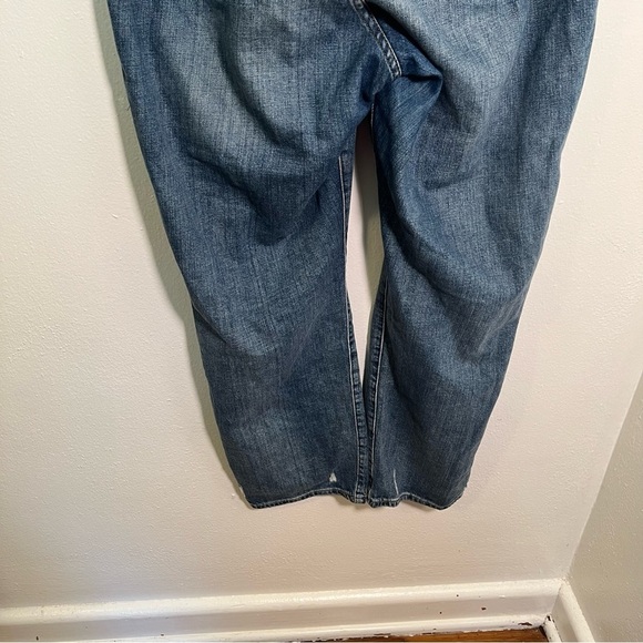 Express Mid-Rise Boyfriend Jean Medium Wash Distressed 14R - Picture 9 of 14